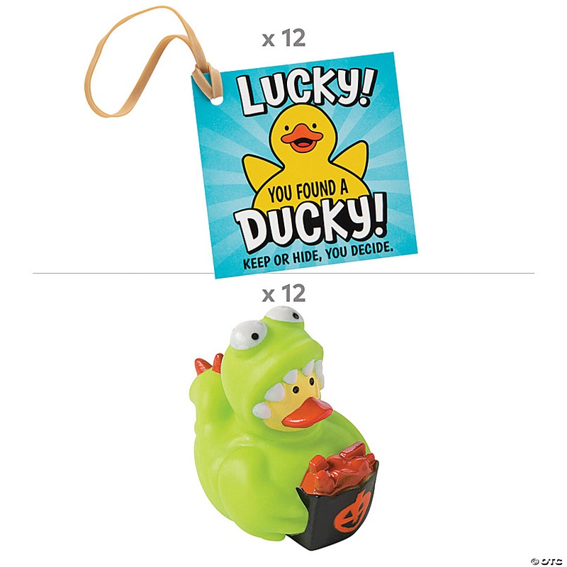 Halloween Lucky Ducky Kit for 12