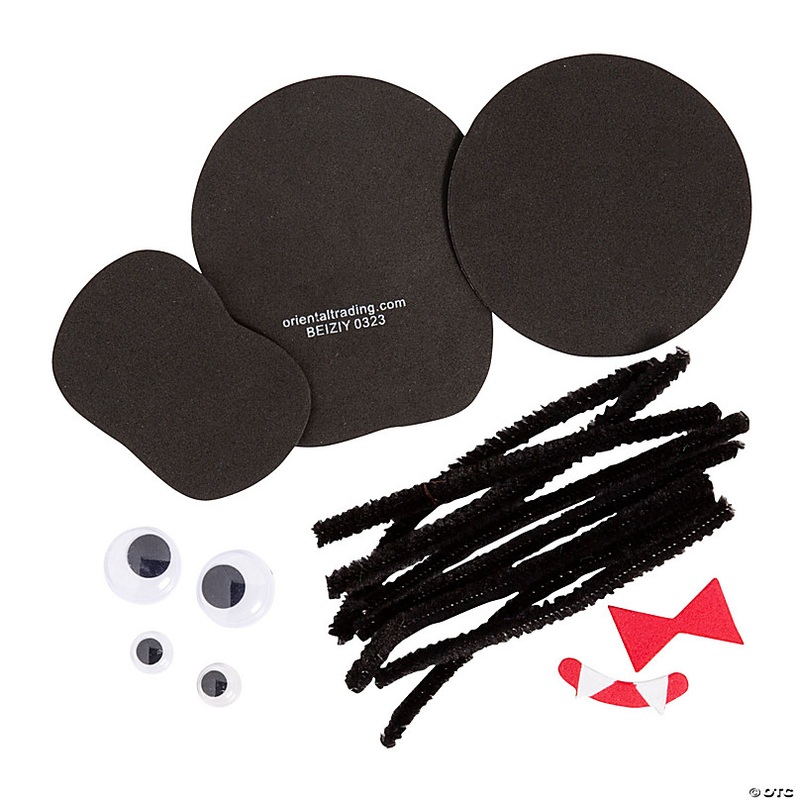 Halloween Spider Pencil Topper Craft Kit Handout for 24