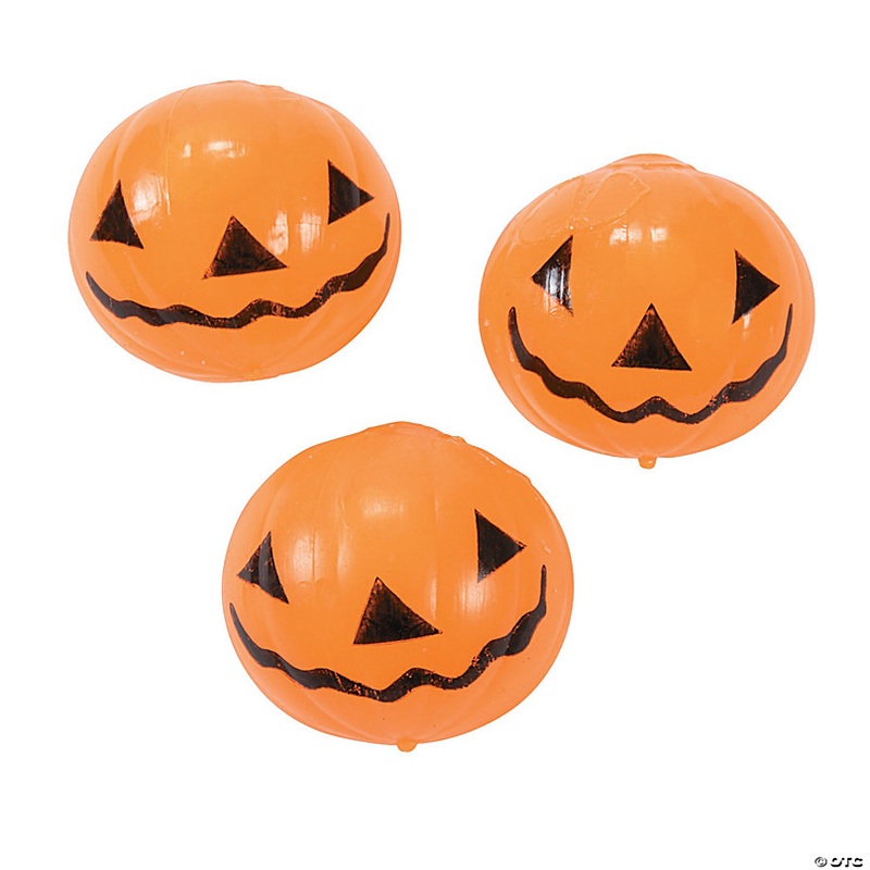 Pumpkin Splat Balls - 12 Pc.