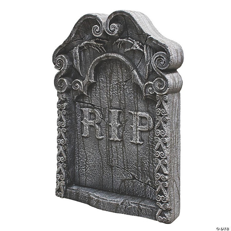 Rest in Peace Tombstone Halloween Decoration