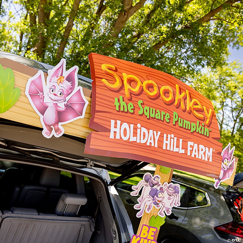 Spookley the Square Pumpkin Trunk-or-Treat Decorating Kit - 18 Pc.