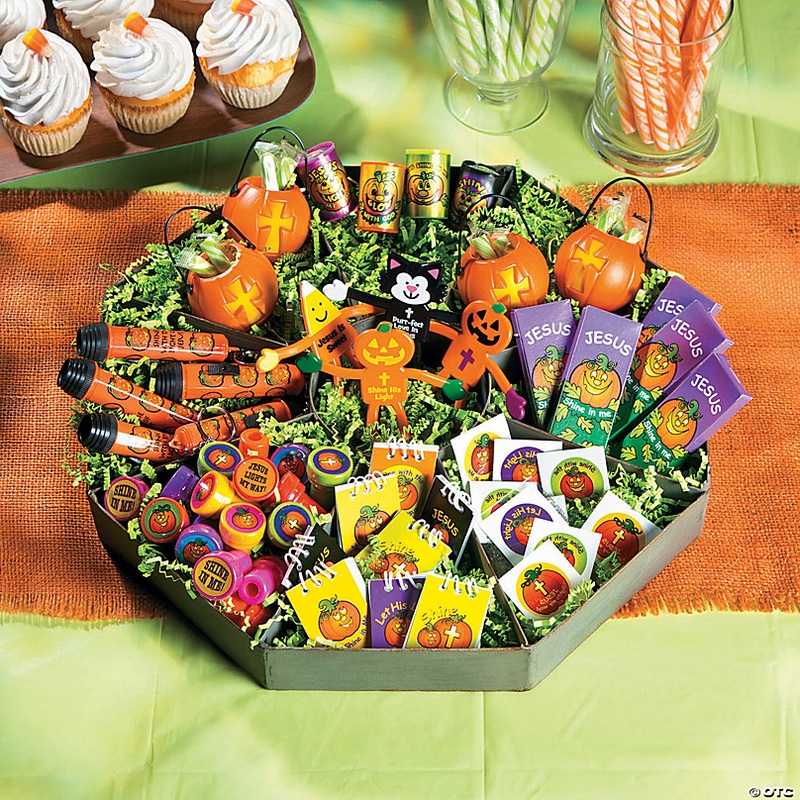 4 x 3 Religious Halloween Bendable Character Toys - 24 Pc.
