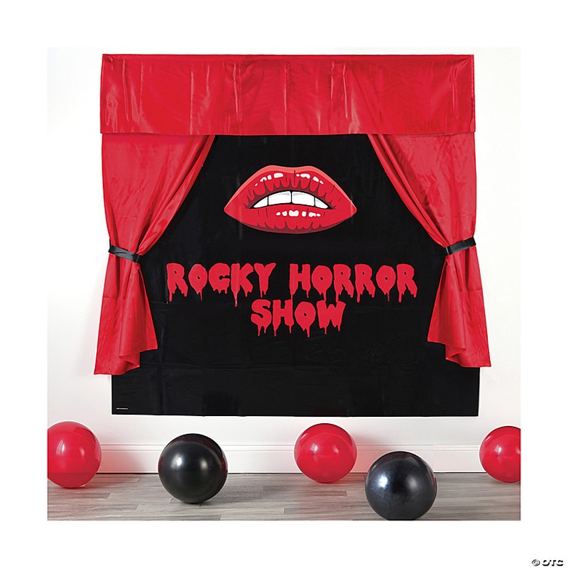 65 Rocky Horror Picture Show 3D Scene Setter Backdrop Set - 27 Pc.