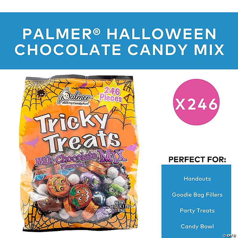Bulk 246 Pc. Palmer Halloween Chocolate-Flavored Candy Mix