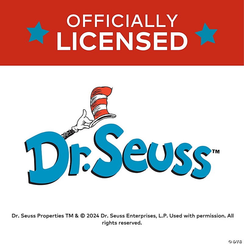 Bulk  72 Pc. Dr. Seuss Halloween Drawstring Goody Bags