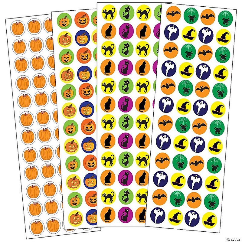 Creative Shapes Etc. - Sticker Set - Halloween
