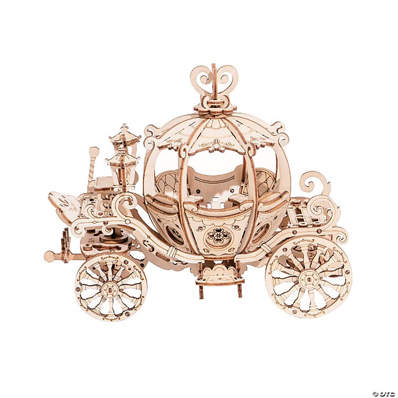 HandsCraft DIY 3D Wood Puzzle - Pumpkin Carriage - 182pcs