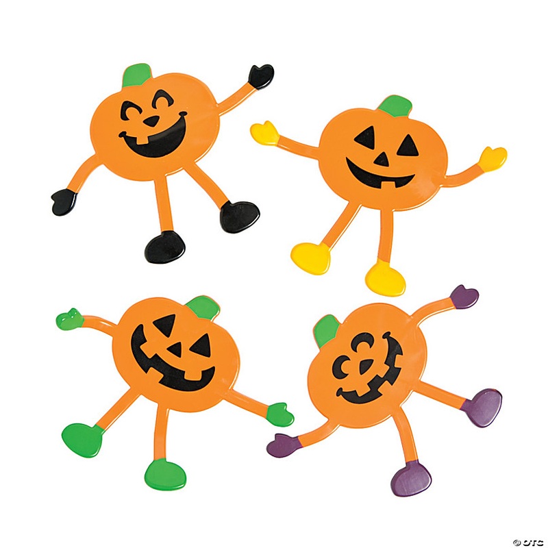 Jack-O-Lantern Bendables - 24 Pc.