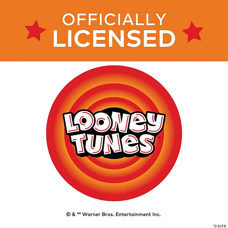 1 1/2 Looney Tunes Characters Halloween Sticker Roll - 100 Pc.