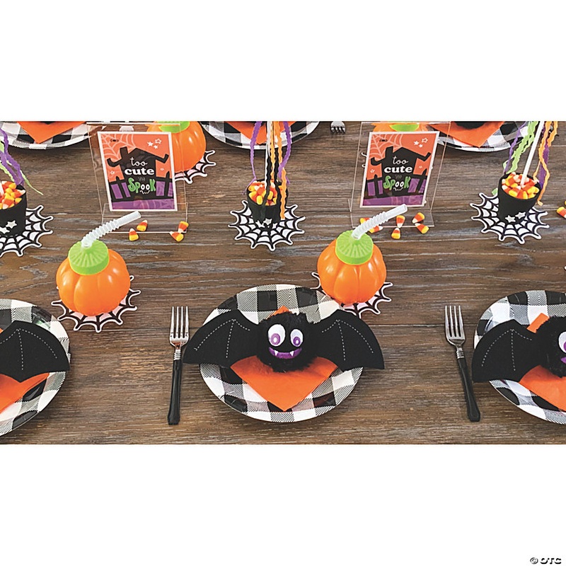 10 3/4 Halloween Fuzzy Stuffed Bats Bouncing Balls - 12 Pc.