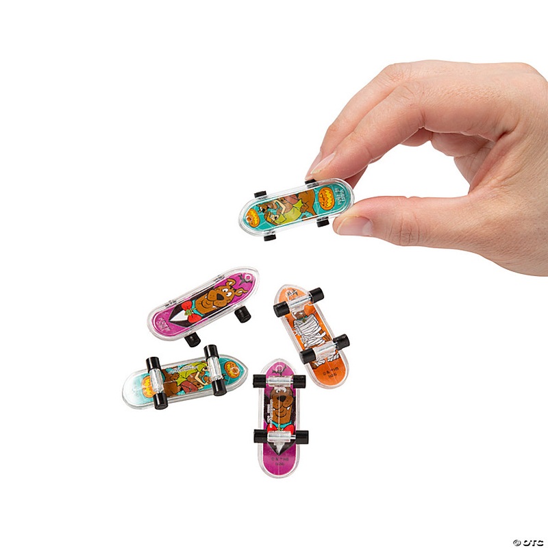 2 Mini Scooby-Doo! Halloween Plastic. Skateboards  36 Pc.