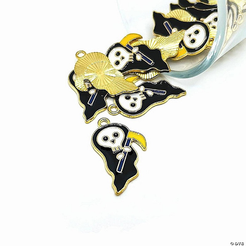 20 Pcs Halloween Grim Reaper Charms
