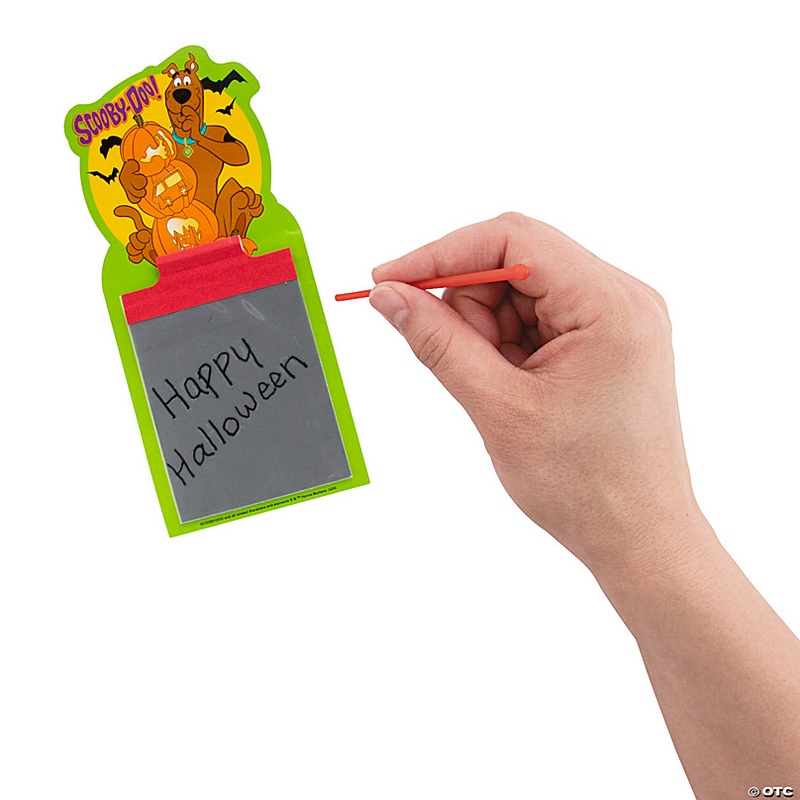 3 1/4 x 7 1/4 Scooby-Doo! Halloween Magic Screens - 12 Pc.