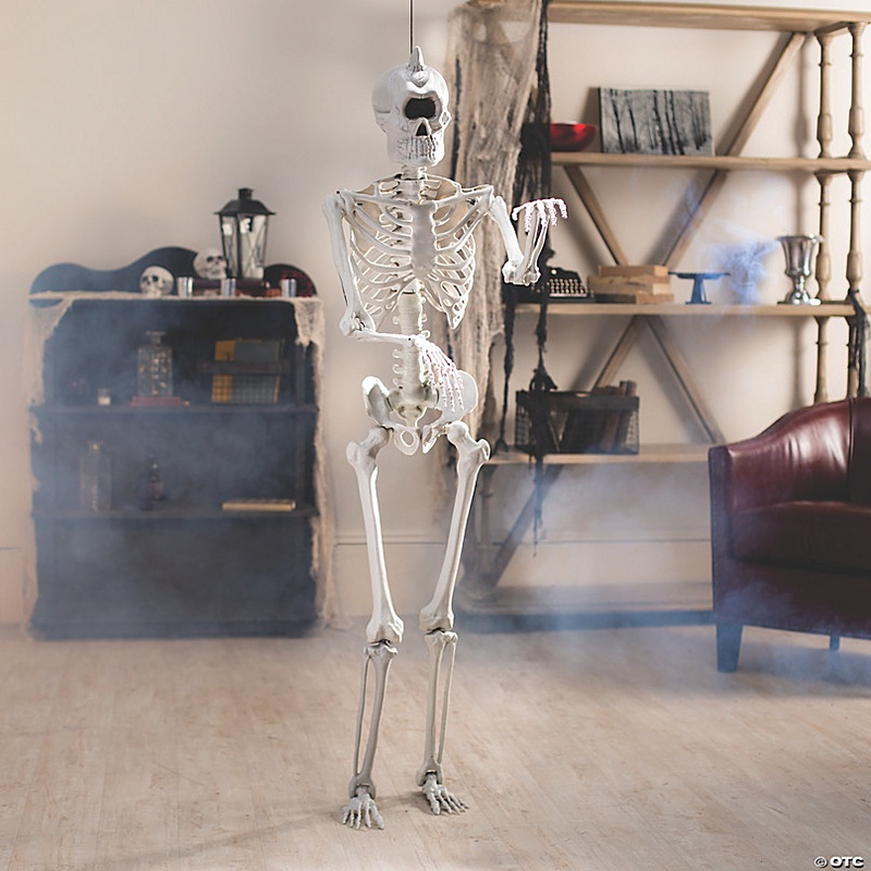 5 Ft. Life-Size Cyclops Skeleton Halloween Decoration