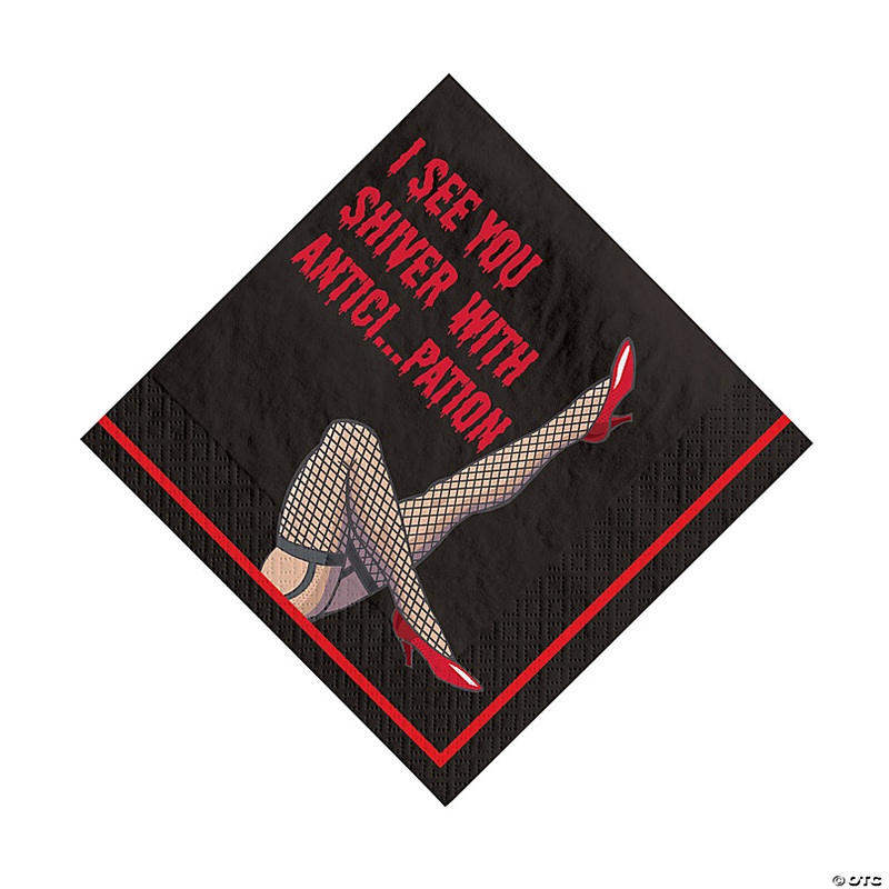 6 1/2 Rocky Horror Picture Show Disposable Luncheon Napkins - 36 Ct.