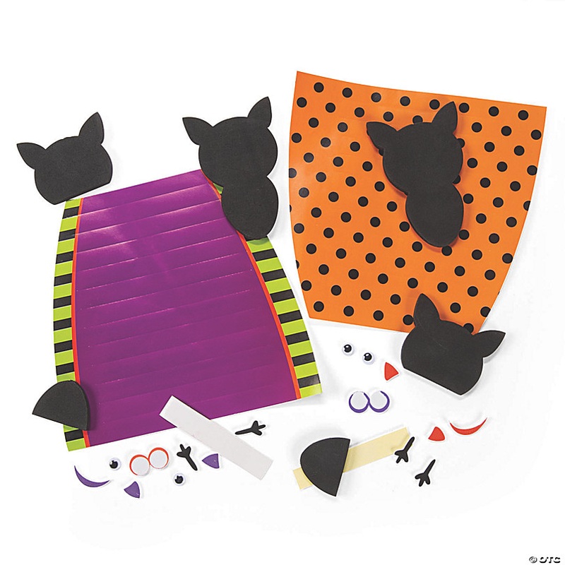 Halloween Bat Craft Kit - Makes 12