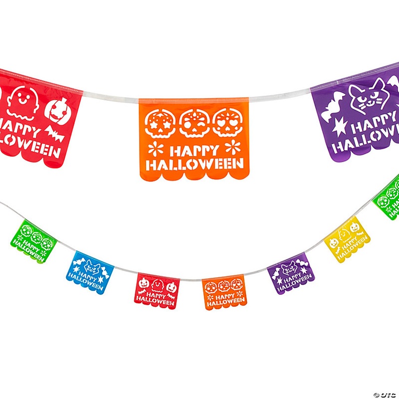 Happy Halloween Cutout Banner