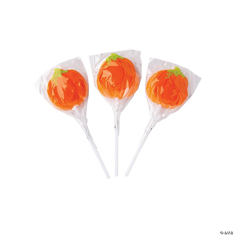 Lil Pumpkin Party Lollipops - 12 Pc.