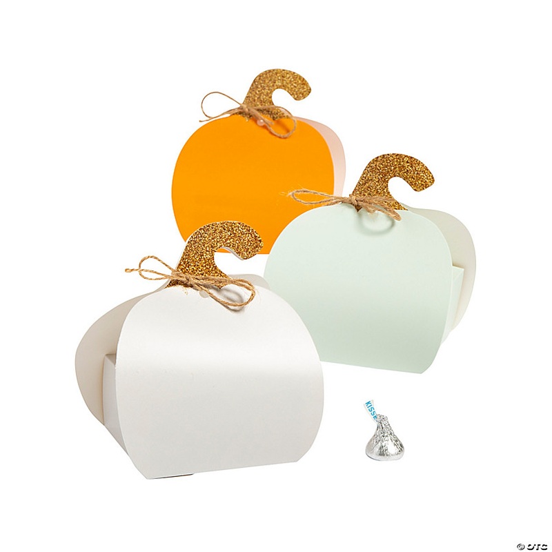 Pumpkin Favor Boxes