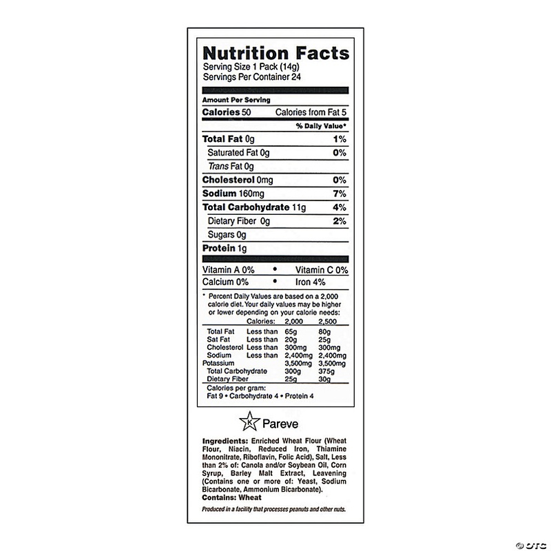 1 Lb. 8 oz. Bulk 48 Pc. Halloween Bite-Size Pretzel Twist Packets