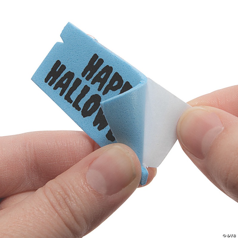 3D Happy Halloween Bat Scene Craft Kit - Makes 12