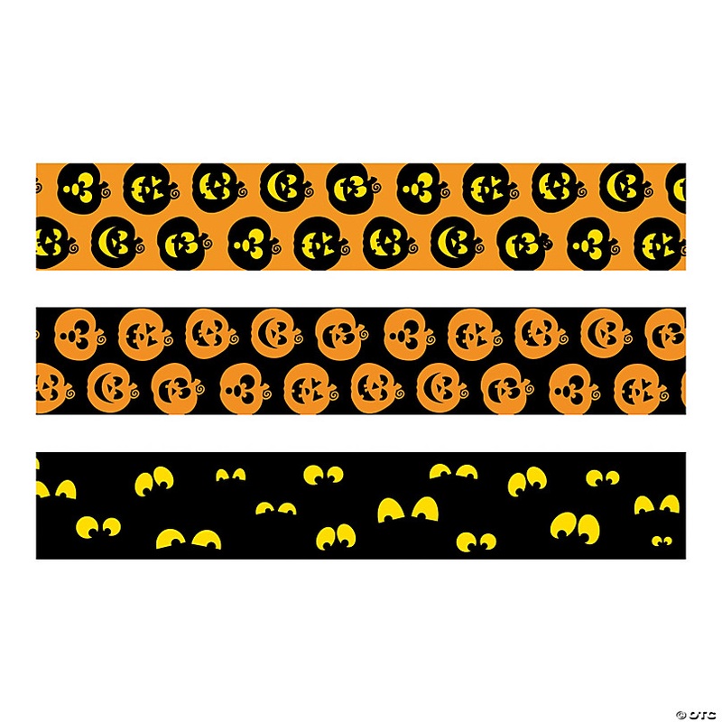7 1/2 Spooky Eyes & Jack-O-Lantern Wood Halloween Pencils - 24 Pc.