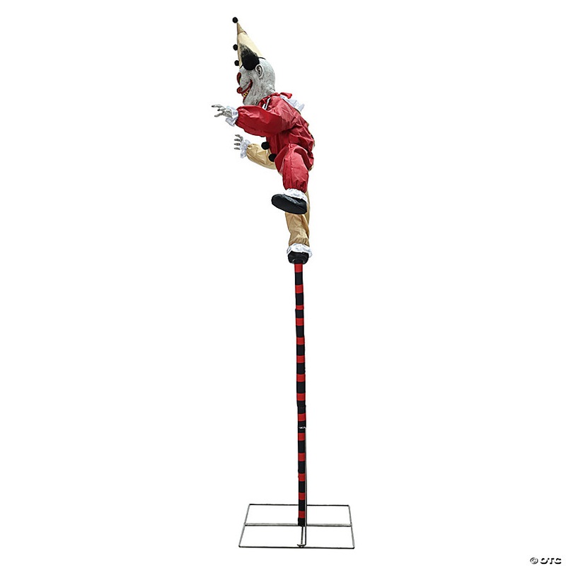96 Sideshow Balancing Clown Animated Halloween Prop