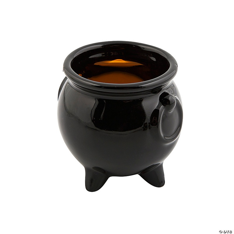 Halloween Cauldron Votive Candle Holders - 12 Pc.