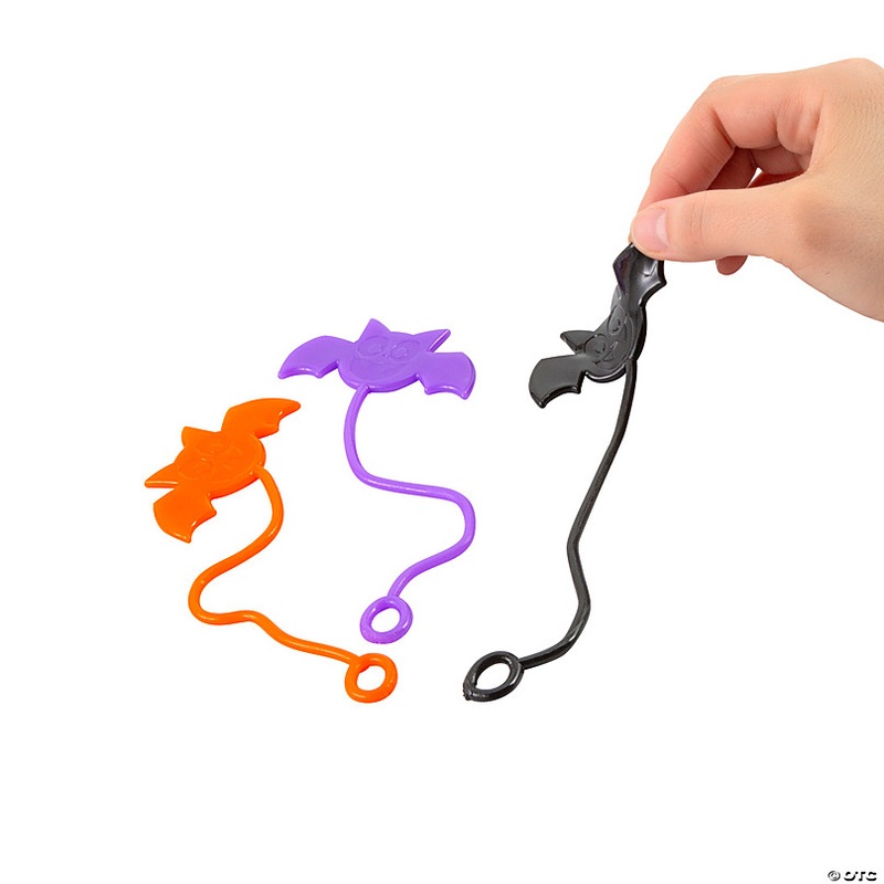 Halloween Sticky Bats - 12 Pc.