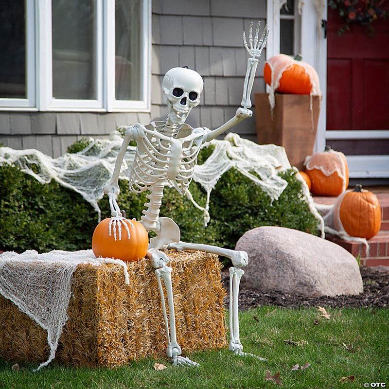 Neighborly Skeleton Halloween Decorating Kit - 3 Pc.